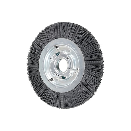 Pferd Wheel Brush, Wide Face, .040SiC, 120Grit, 8 83704